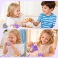 thumbnail image 6 of Rirool 33-Piece Purple Dessert Pretend Play Tea Set, Kids Kitchen Toy with Cakes, Cups, Plates, Utensils, Play Food Accessories for Girls Boys Ages 3+, Birthday Christmas Party Gift, 6 of 8