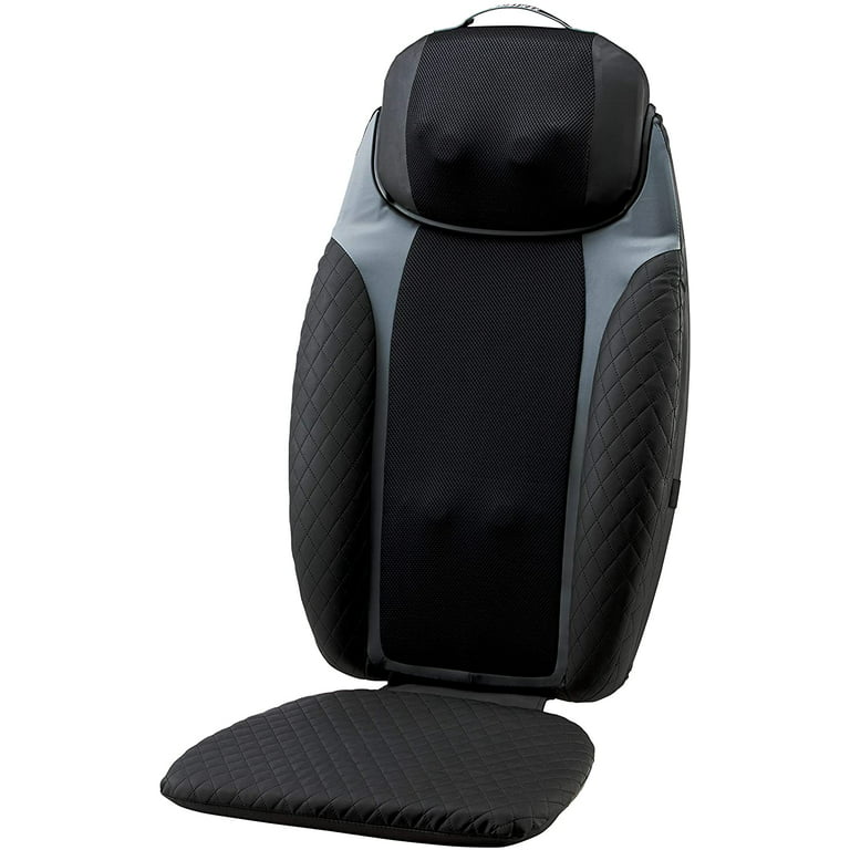 HoMedics®2-in-1 Shiatsu Massaging Seat Topper with Removable Cordless  Massage Pillow, Heat and Vibrating Massage Pad for Home or Office, Full  Body Massage with Adjustable Settings 