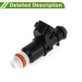 thumbnail image 4 of No.16450RCAA01 Fuel Injector for Honda Odyssey 3.5 2005-2017 Flow Match Black Fuel Nozzle 1 Pc, 4 of 6