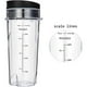 thumbnail image 5 of Compatible with Ninja QB3001SS Compact Personal Blender 16 oz Refill Cup with Lid - 2 Pack, 5 of 5