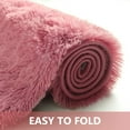 thumbnail image 3 of TWINNIS Soft Indoor Fluffy Area Rugs Shaggy Floor Carpets for Living Room Bedroom Nursery Room ,6'x9',Blush, 3 of 6
