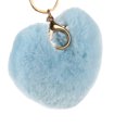 thumbnail image 4 of kurtrusly Hair Ball Heart Shape Pendant Handbag Keychain Key Buckle Ring Mobile Phone Hanging Decor, 4 of 7