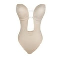 thumbnail image 1 of Combinaison Gainante Sans Bretelles à Encolure en V Profonde pour Femmes, TG, 1 of 5