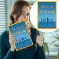 thumbnail image 1 of Birthday Gift The Two Times: A Novel By Albom | A Heartbreaking Exploring A Profound Premise—If You Could Do Everything In Life What Would You Lose? "Twice": A novel (paperback) Makeup Organizers, 1 of 7