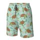 thumbnail image 4 of Fotbe Cute Sea Turtles Trajes de Baño Estampados para Hombre, Shorts de Verano de Secado Rápido, Ropa de Playa, Bañadores-Small, 4 of 6
