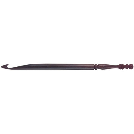 UPC: 0824649003488 | Lacis Rosewood Crochet Hook-Size J10/6mm