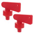 thumbnail image 4 of Miangastore 2pcs Car Battery Disconnect Switch Key Marine Battery Disconnect Switch Key RV Battery Switch Key for Marine Car Trucks Boat, 4 of 9