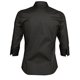 thumbnail image 3 of SOLS- Camisa de trabajo Effect entallada de manga tres cuartos para mujer (Negro), 3 of 3