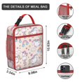thumbnail image 3 of Magical Unicorn Reusable Lunch Bag for Men,Insulated Lunch Tote with Rainbow, Galaxy & Fantasy Design, Cute & Durable Small Lunch Box for Work or Picnic, 3 of 6