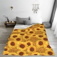 thumbnail image 5 of Sikiie Yellow Leopard Print Sunflower Ultra-Soft Micro flannel Blanket Luxury All Seasons Warm Blanket for Bedding Sofa and Travel (4 sizes)-40"x30", 5 of 7