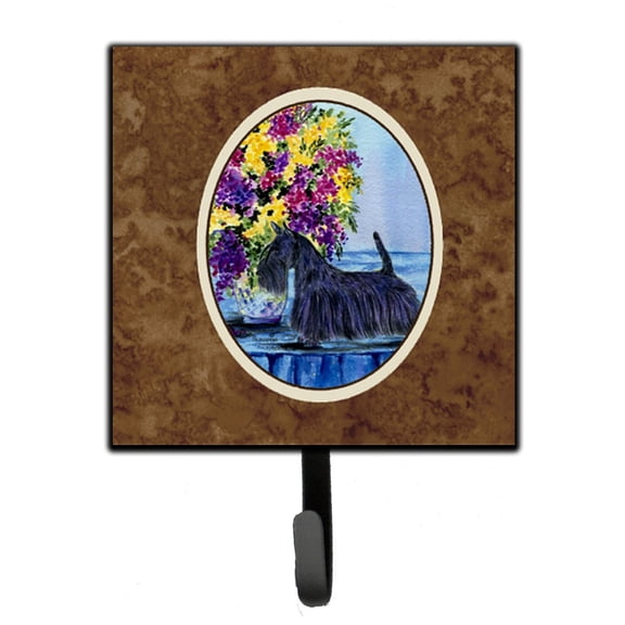 Carolines Treasures SS8309SH4 Scottish Terrier Leash Holder or Key Hook, Small, Multicolor