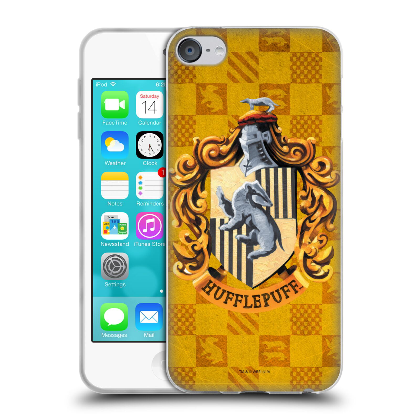 Head Case Designs Officiel Harry Potter Quidditch Broom Deathly Hallows I Coque en Gel Doux Compatible avec Apple iPod Touch 5G 5th Gen 