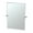 Chrome, variant on Gatco Bleu 24" Frameless Rectangle Mirror, Chrome