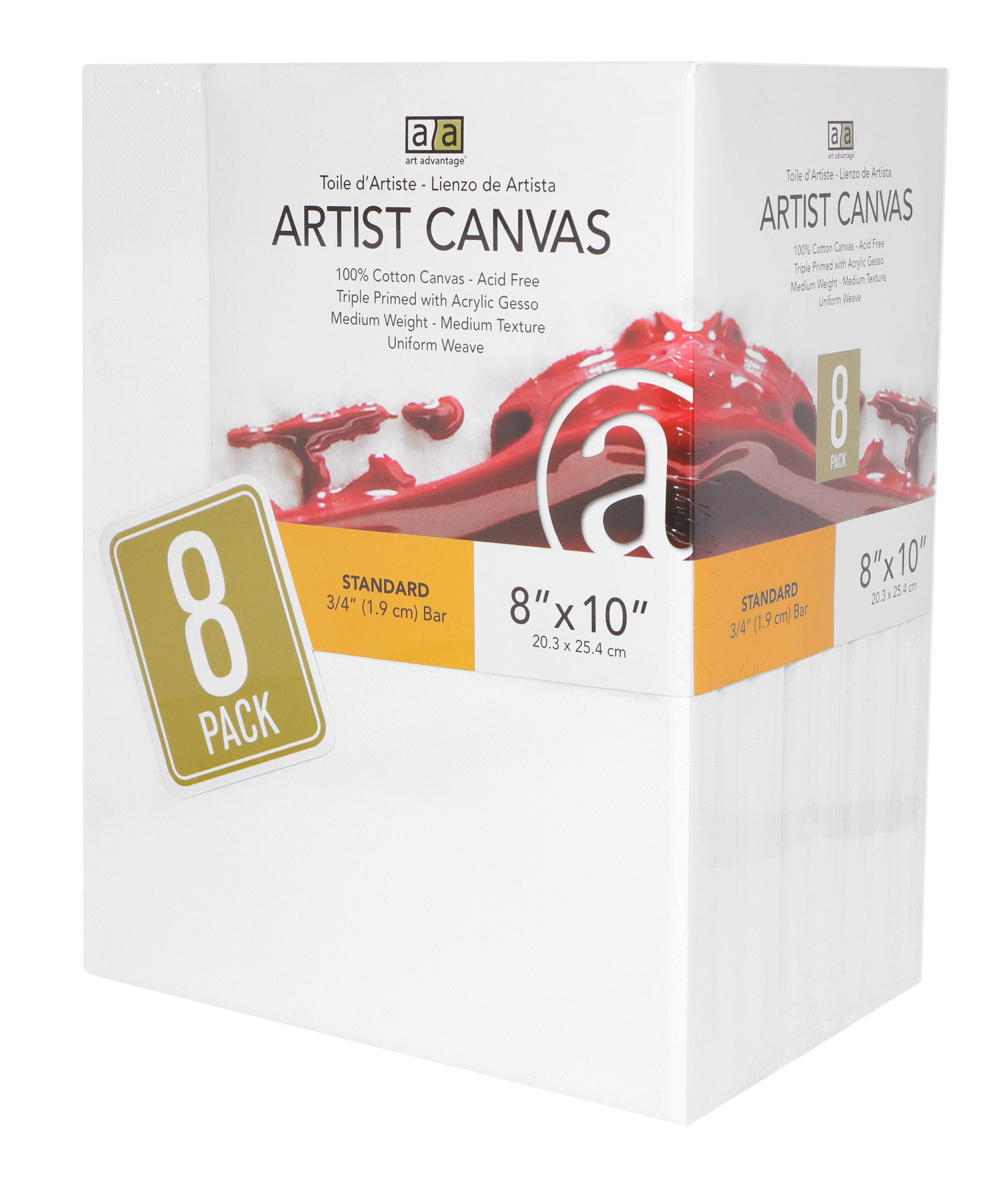 Art Advantage Artist Canvas Visual Edge 5x5
