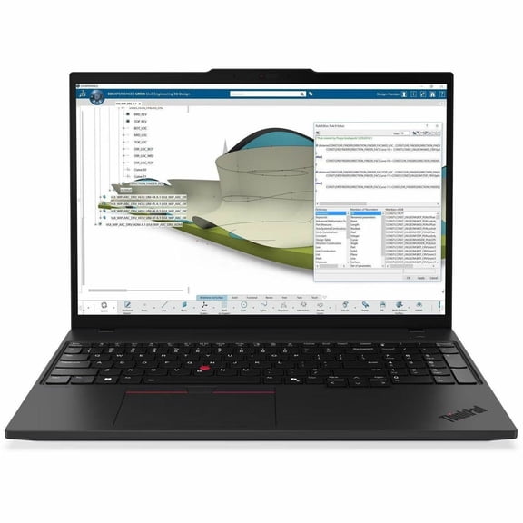 Lenovo ThinkPad 16" Laptop, Intel Core Ultra 7 265H, 32GB RAM, 1TB SSD, Windows 11 Pro, 21QV0035US