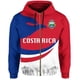 thumbnail image 5 of Sudadera con capucha y cremallera con la bandera del país de moda de primavera y otoño, nueva y popular sudadera con capucha con estampado 3D del emblema nacional de Costa Rica, abrigo para niños, 5 of 5