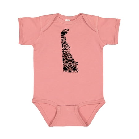 

Inktastic Delaware Silhouette Mandala Gift Baby Boy or Baby Girl Bodysuit