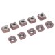 thumbnail image 3 of Insertos de fresado CNC, 10 piezas de insertos de carburo recubiertos, insertos de carburo, insertos de torneado indexables, confiabilidad excepcional, 3 of 8