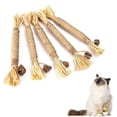 thumbnail image 1 of Cat Toys Silvervine Chew Stick Kitten Treat Catnip Toy Cleaning Teeth Toys, 1 of 4