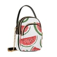 thumbnail image 7 of FORMRS Crossbody Bag for Women Quilted Travel Shoulder Cell Phone Purse with Chain Strap Handbag, Cute Watermelon, 7 of 7
