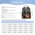 thumbnail image 5 of Cauagu Fiery Black Dragon Attack Print Sun Protection Jacket for Teen,Full-Zipper Long Sleeve Sun Shirts with Pockets UV Hoodie Shirts Outdoor Athletic Jacket-XX-Large, 5 of 7