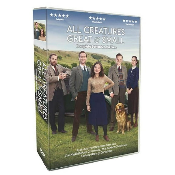 All Creatures Great and Small: The Complete Series, Seasons 1-4(Box-Set-DVD)New