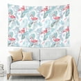 thumbnail image 3 of Easygdp Tropical Flamingo Tapestry Wall Hanging, Wall Tapestries for Bedroom Aesthetic Living Room Office Decor 60x40in, 3 of 8
