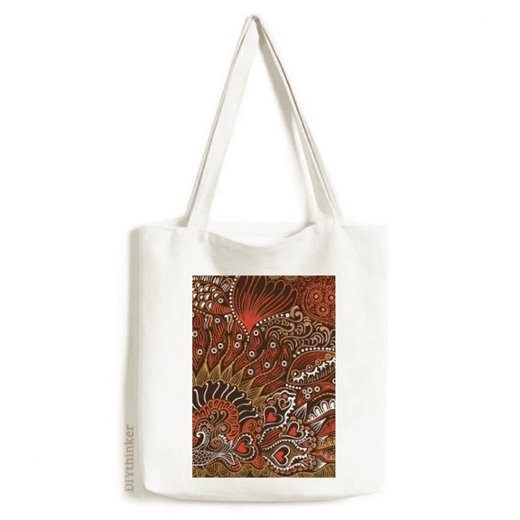Decorative Pattern Colourful Fishes Tote Canvas Bag Shopping Satchel Casual Handbag