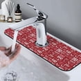 thumbnail image 7 of Sikiie Ho Funny Christmas Splash Guard for Sink Faucet-1 PC Super Absorbent Fast Drying Mat Sink Gadgets-Splash Guard for Kitchen, Sink Mat, 7 of 7