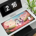 thumbnail image 3 of My Cat is My Valentine Cute Scottish Fold in Gift Box Desk Mat Full Keyboard Mouse Pad Cat Lover Kitten Owner Gifts Large Mousepad - 3006, 3 of 5