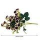 thumbnail image 3 of Ramo de rosas artificiales Wosthever 25 cabezas color morado oscuro, 3 of 6