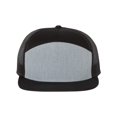thumbnail image 1 of Richardson Seven-Panel Trucker Cap, One Size, Heather GreyBlack, 1 of 2