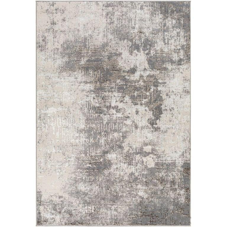 Mark&Day Area Rugs, 3x4 Shueyville Modern Gray Area Rug (31 x 46)