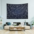 thumbnail image 4 of GZHJMY Constellation Star Blue Tapestry Aesthetic Tapestries for Bedroom Multi Color 80" x 60" Inches Gift Decor, 4 of 6