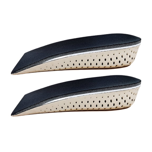 TELOLY Height Enhancement Gel Insoles for Men and Women Comfortable Shoe Lift Inserts for Discreet