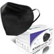 thumbnail image 1 of Mascarilla facial Medtecs KN95 desechable, 5 capas, negra, 50 unidades, 1 of 7