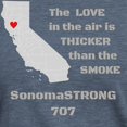 thumbnail image 3 of CafePress - Sonoma Strong - Womens Tri-blend T-Shirt, 3 of 4
