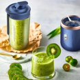 thumbnail image 3 of Taza exprimidora portátil, licuadora de batidos, botella de licuadora de 6 hojas, taza exprimidora de frutas para el hogar, exprimidor recargable por USB, herramienta de cocina, 3 of 5