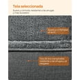 thumbnail image 4 of Cama para Perros Feandrea Gris Claro Bordes Elevados XL para Perros Grandes, 4 of 9