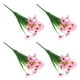 thumbnail image 3 of 1 Set 4PCS Simulados Violet Flowers Flor Arreglo Decoraciones Falsas Flores, 3 of 6