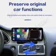 thumbnail image 6 of Aotsr Ultra-Thin 12.3 inch Wireless CarPlay+Android Auto Retain Original Car Function Car Radio Stereo Multimedia Receiver for Audi Q7 2010-2015（Right peptide） Compatible with Original Car System, 6 of 12