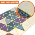 thumbnail image 3 of OPUX Modern Geometric Kitchen Mat, 17.3" x 47.2", Non-Slip, 3 of 7