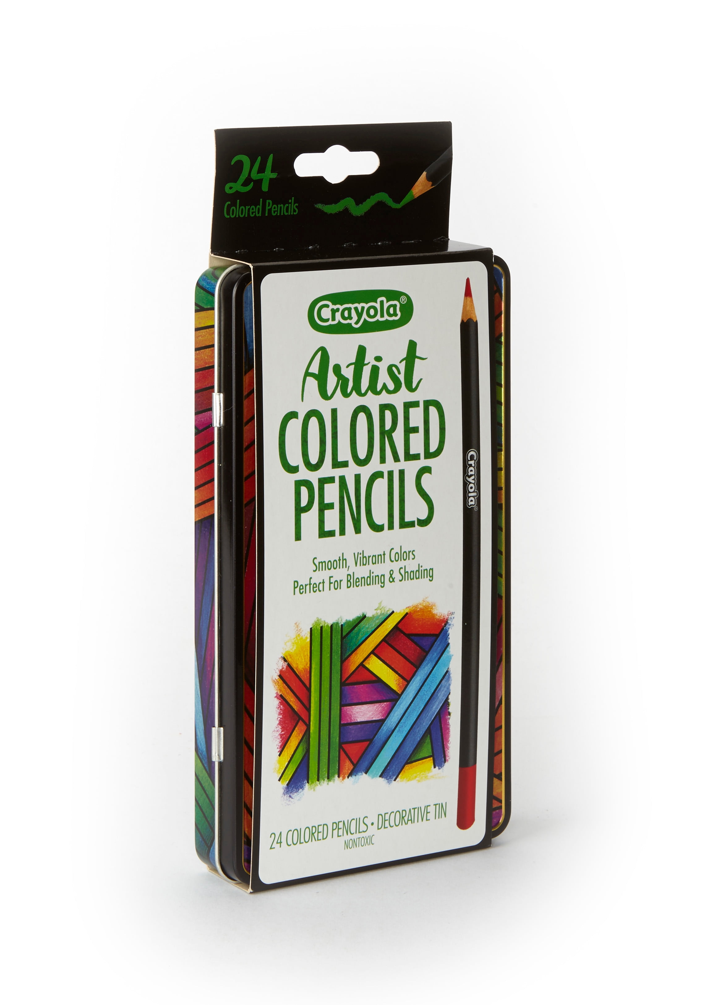 Crayola 1587142 Artist Gel Colored Pencils with Tin - Set of 24, 24 - Kroger