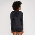 thumbnail image 6 of Lands' End Women's Petite SunShade UPF 50 Hooded Zip Front Rash Guard, 6 of 6