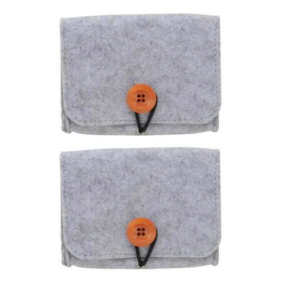 BRIGHTFUFU 2pcs Bolsa de almacenamiento de aceite esencial Seis Botellas Bolsa de aceite esencial Bolsa de viaje pequeña