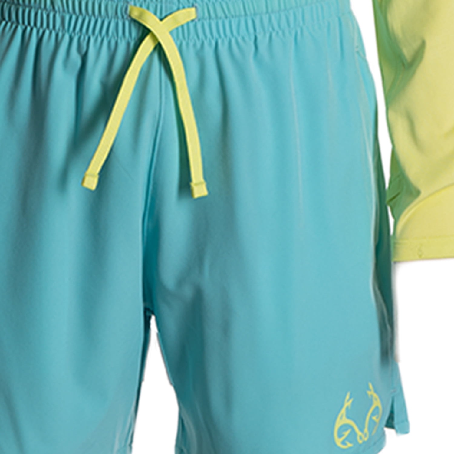 Youth Realtree Board Shorts, Sea Spray, XS