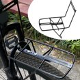 thumbnail image 4 of Bicycle Luggage Carrier Bicycle Front Fork Rack Bag For Mountain Bike, 4 of 11