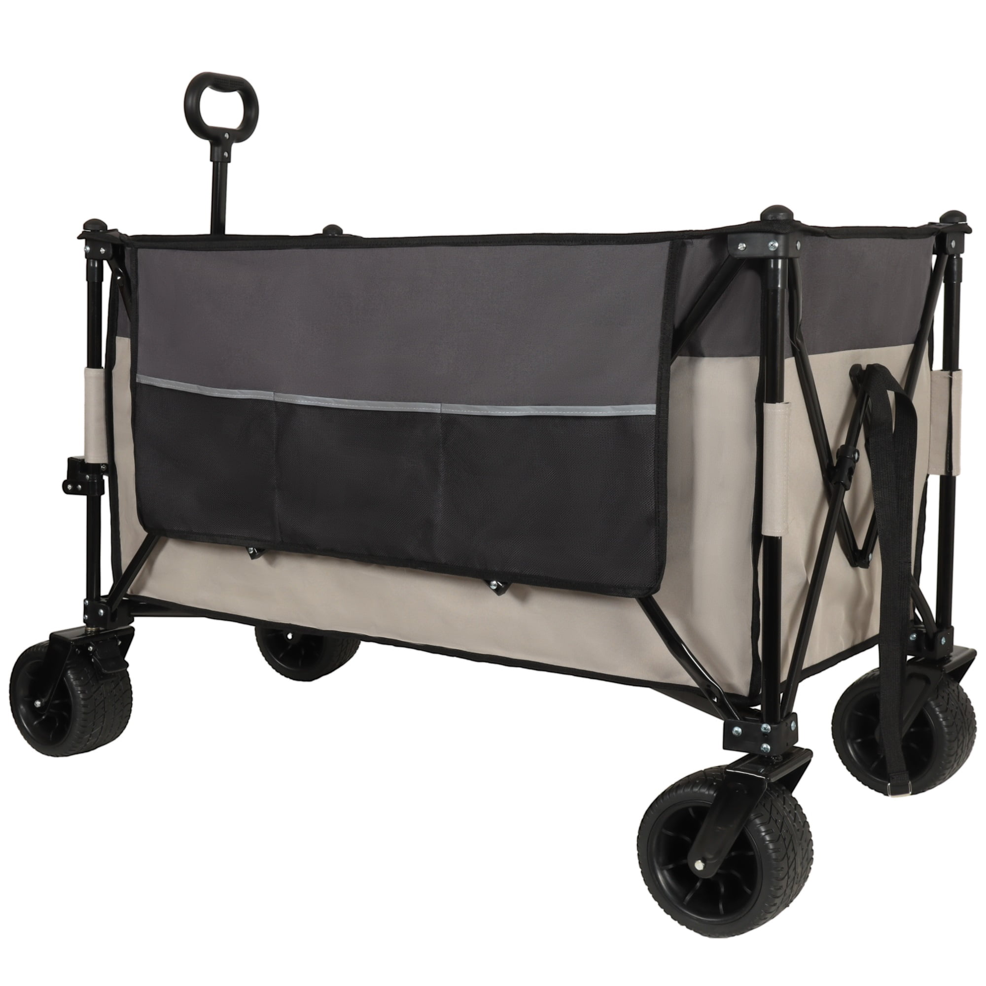 Gorilla Carts Carrello pieghevole pieghevole per esterni, letto