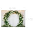 thumbnail image 2 of MasteelfCA Flower Garland Pattern Photography Backdrop Banner for Wedding Party Valentine, 2 of 7