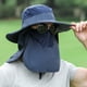 thumbnail image 3 of Sombrero para el sol Yuarrent hombre ajustable verano negro, 3 of 6